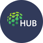HUB logo for landing page